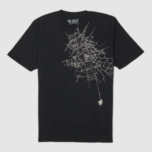 PRPS Short Sleeve Printed Crew Neck T-Shirt - black