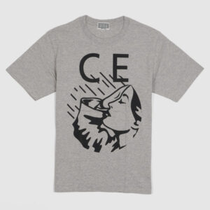 Cav Empt Short Sleeve Printed Crew Neck Short Sleeve T-Shirt - gray