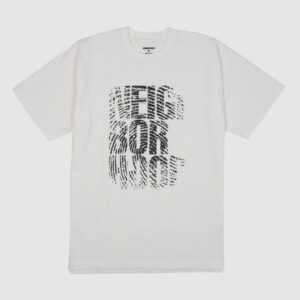 Neighborhood Fingerprint T-Shirt - white