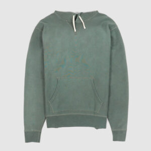 Double RL  Fleece Sports Hoodie - heather gray