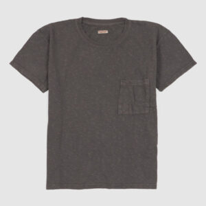 Kapital Amuse 1-Pocket Crew Neck T-Shirt - charcoal