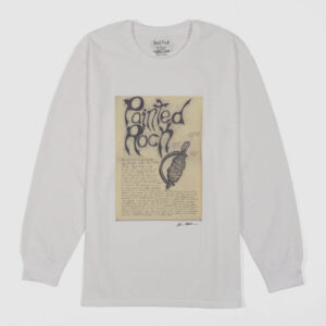 South2 West8 x Ben Miller Painted Rock Long Sleeve T-Shirt - white