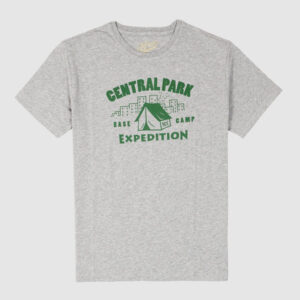 Bl'ker Tee Short Sleeve Crew Neck Central Park Expedition T-Shirt - heather gray
