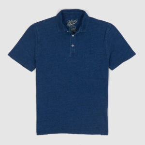 Bl`ker Tee Indigo Polo Shirt - indigo