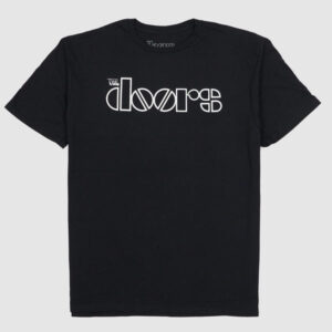 The Doors Crew Neck Rock T-Shirt - black