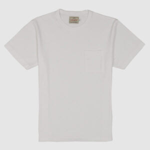 Dehen 1920 Short Sleeve Crew Neck Pocket T-Shirt - white